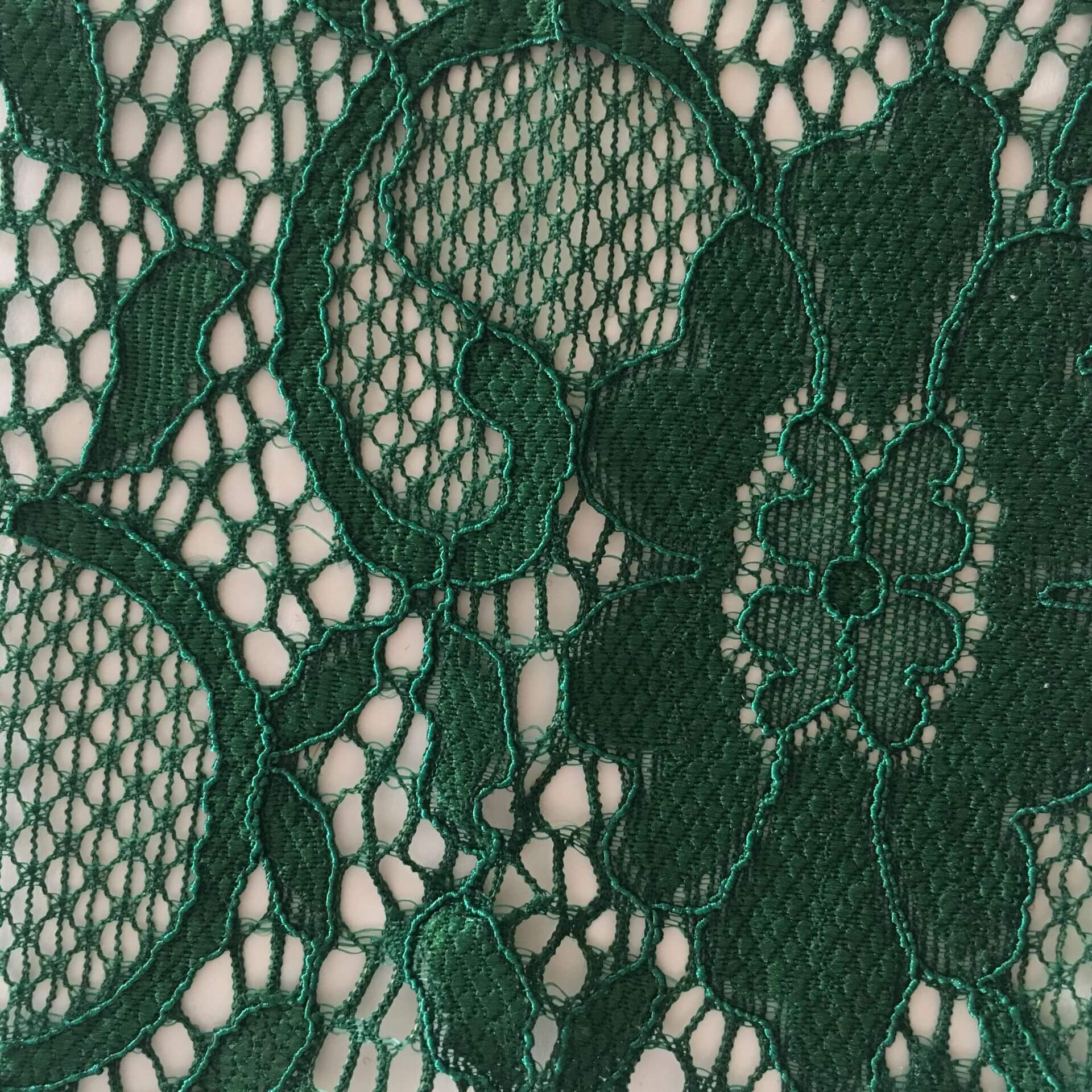 Lace Fabric Dress Bridal Nylon Warp Knit for Women's Wear Wholesale Su 16